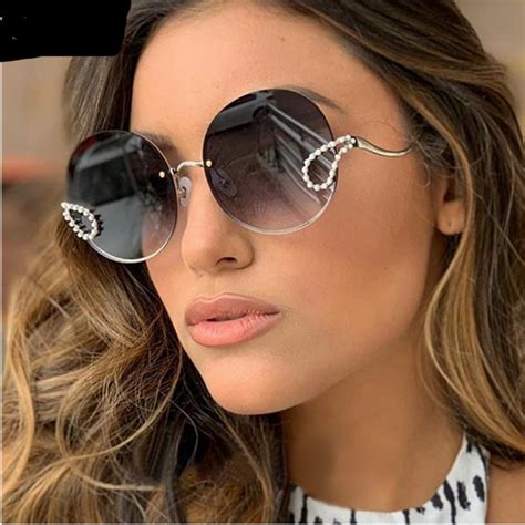 round designer sunglasses|trendy round sunglasses for women.